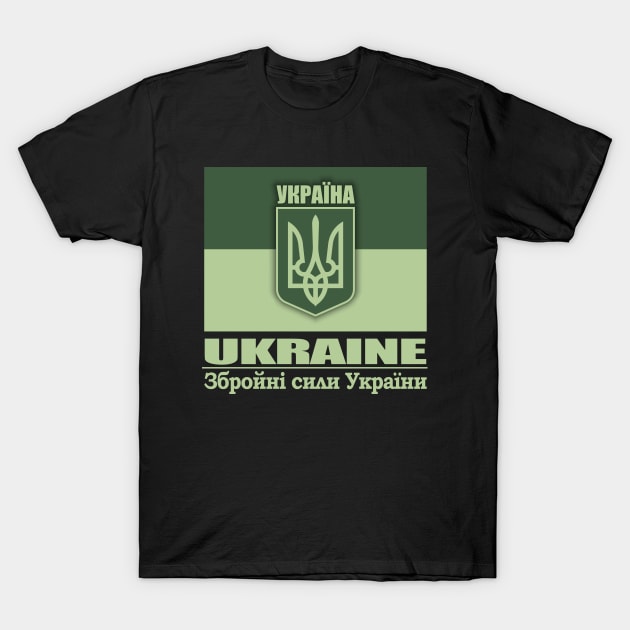 Ukraine Armed Forces T-Shirt by grayrider